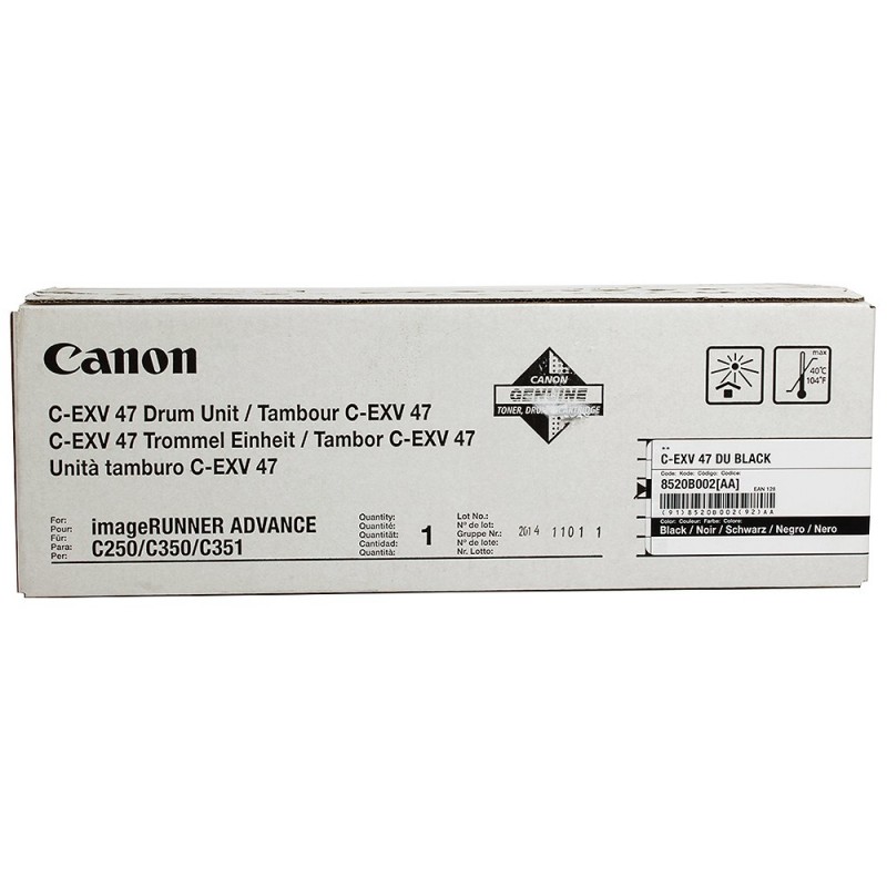 Canon Drum Unit C-EXV 47 Μαύρο